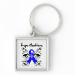 Anal Cancer Hope Matters Keychain