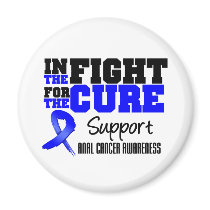 Anal Cancer In The Fight For The Cure Refrigerator Magnets