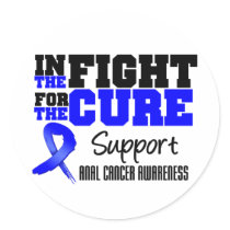 Anal Cancer In The Fight For The Cure Stickers
