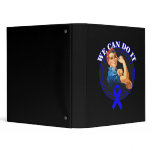Anal Cancer - Rosie The Riveter - We Can Do It 3 Ring Binder