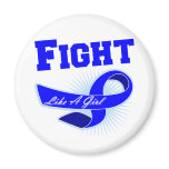 Anal Cancer Sporty Fight Like A Girl Magnets