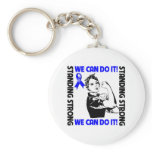 Anal Cancer Standing Strong We Can Do It Key Chains