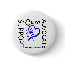 Anal Cancer Support Advocate Cure Button