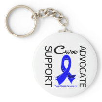 Anal Cancer Support Advocate Cure Keychains