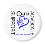 Anal Cancer Support Advocate Cure Refrigerator Magnets