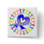 Anal Cancer Unite in Awareness Pinback Button