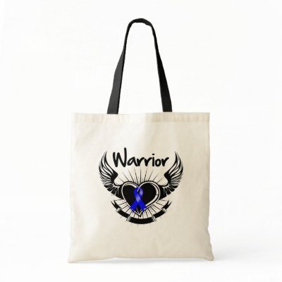Anal Cancer Warrior Fighter Wings Bag by cancerapparel