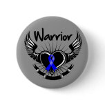 Anal Cancer Warrior Fighter Wings Buttons