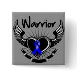 Anal Cancer Warrior Fighter Wings Pins
