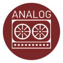 Analog (cassette) stickers