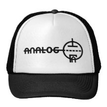 "analog" vacuum tube hat