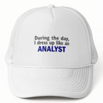 ANALYST During The Day hats by professiongifts ANALYST During The Day hats