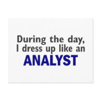 ANALYST During The Day postcards