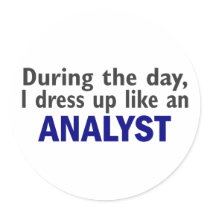 ANALYST During The Day stickers