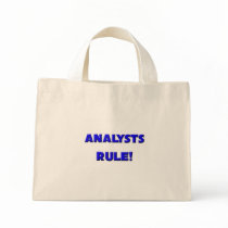Analysts Rule! bags