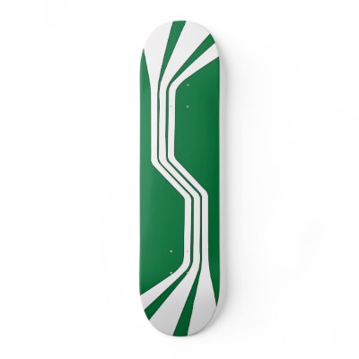 Anaphase (Green) Skateboard Deck by UberMonkey