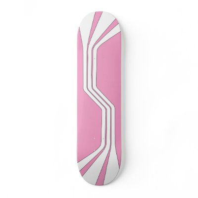 Anaphase (Pink) Skateboard Deck by UberMonkey