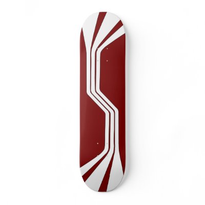 Anaphase (Red) Skateboard Deck by UberMonkey
