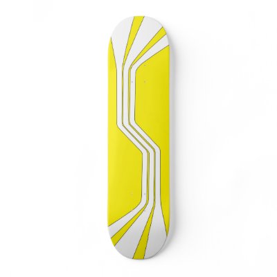 Anaphase (Yellow) Skateboard Deck by UberMonkey