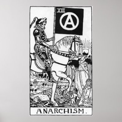 Anarchism gothic poster by Insurgency