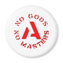 Anarchism - No Gods No Masters magnets