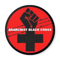 anarchist black cross magnet