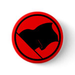 Anarchist Black Flag button