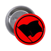 Anarchist Black Flag button