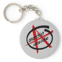 Anarchist Inside Key Chains