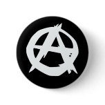 Anarchist logo button