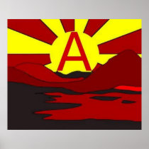 anarchist sunrise posters