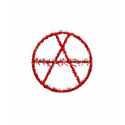 Anarchist t-shirt anti-capitalist punk political