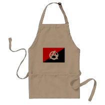 Anarchist With A Symbol, Colombia Apron