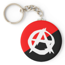Anarchist With A Symbol, Colombia Keychains