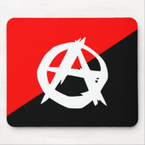 Anarchist With A Symbol, Colombia Mouse Pads