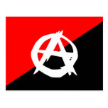Anarchist With A Symbol, Colombia Post Card