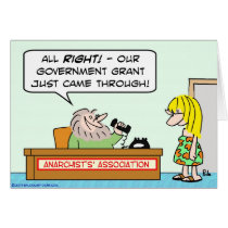 anarchists association government grant greeting card