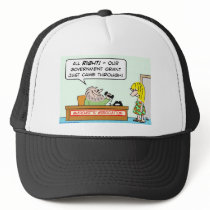 anarchists association government grant mesh hat