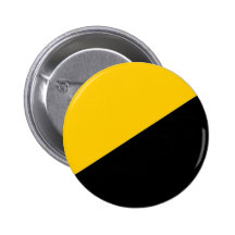 Anarcho Capitalist Black and Yellow Pinback Button