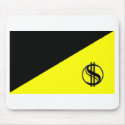 Anarcho-Capitalist Flag mousepads by AnarchoCapitalist Anarcho-Capitalist Flag mousepads