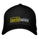 Anarcho Capitalist Hat embroidered hats