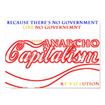 Anarcho Capitalist Revolution posters