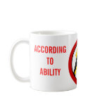 Anarcho-communist logo coffee mug