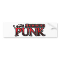 ANARCHO PUNK bumper stickers
