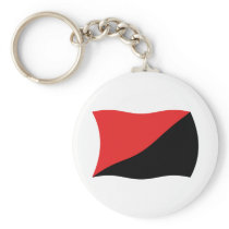 Anarcho-Syndicalism Flag Keychain