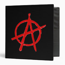 Anarchy 3 Ring Binder