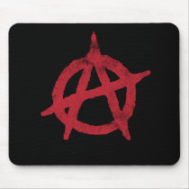 Anarchy Circle A mousepads