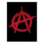 Anarchy Circle A Post Card