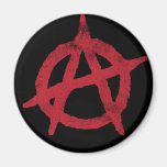 Anarchy Circle A Refrigerator Magnets