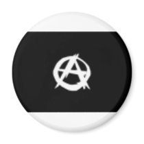 Anarchy design magnets by VanityBarn Anarchy design magnets